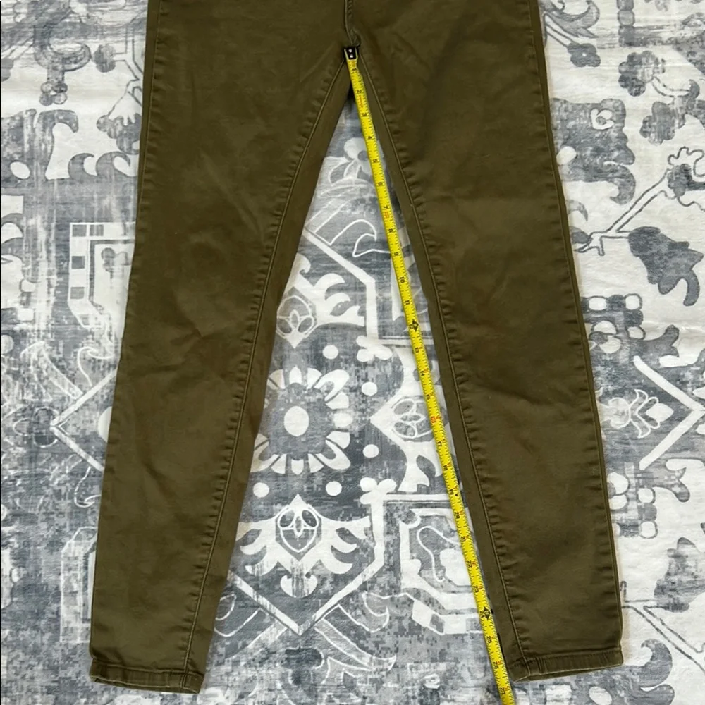 Judy Blue Olive Green Skinny Jeans Size 7/28 Style# JB88146 - Picture 8 of 12